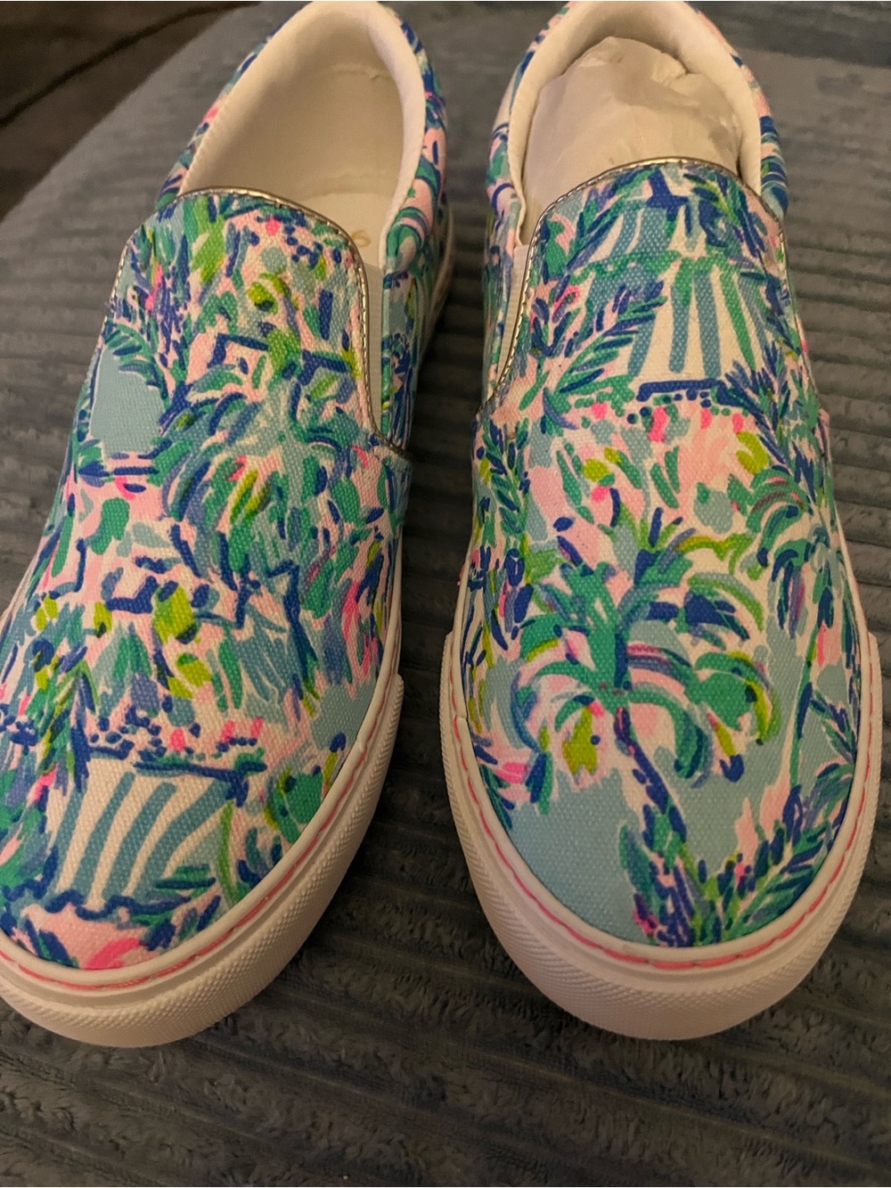 Lilly Pulitzer Multicolor Patterned Slip-On Shoe